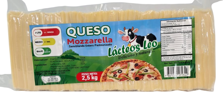 Bloque de Mozzarella Entero