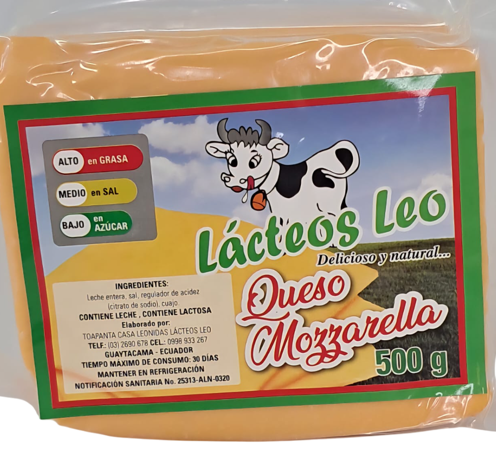 Queso Cheddar 500g